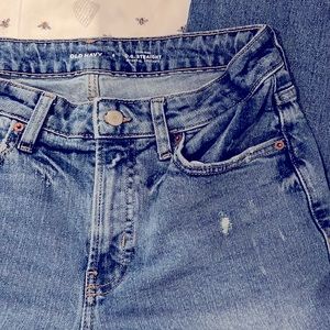 Old Navy O.G. Straight secret slim pocket high-rise jeans